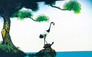中国寓話　「鶴と亀」